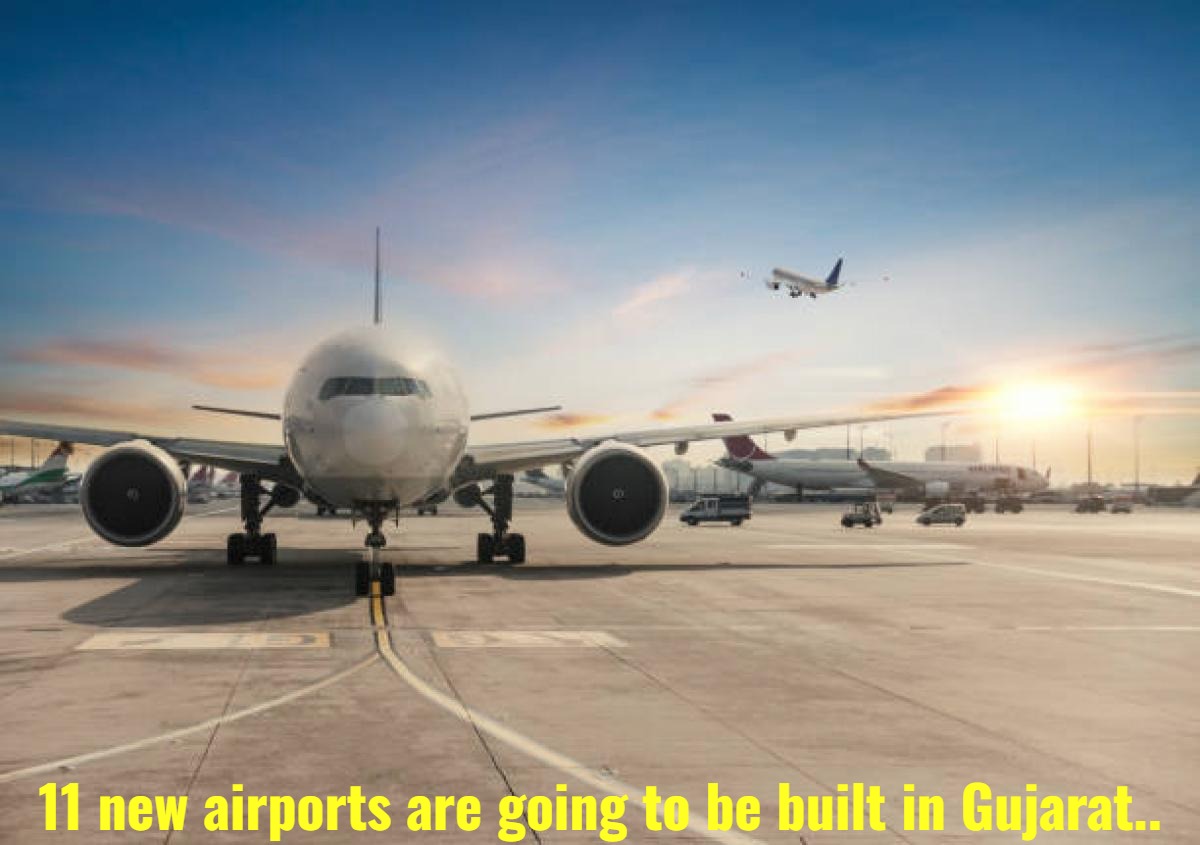 New airport in gujrat